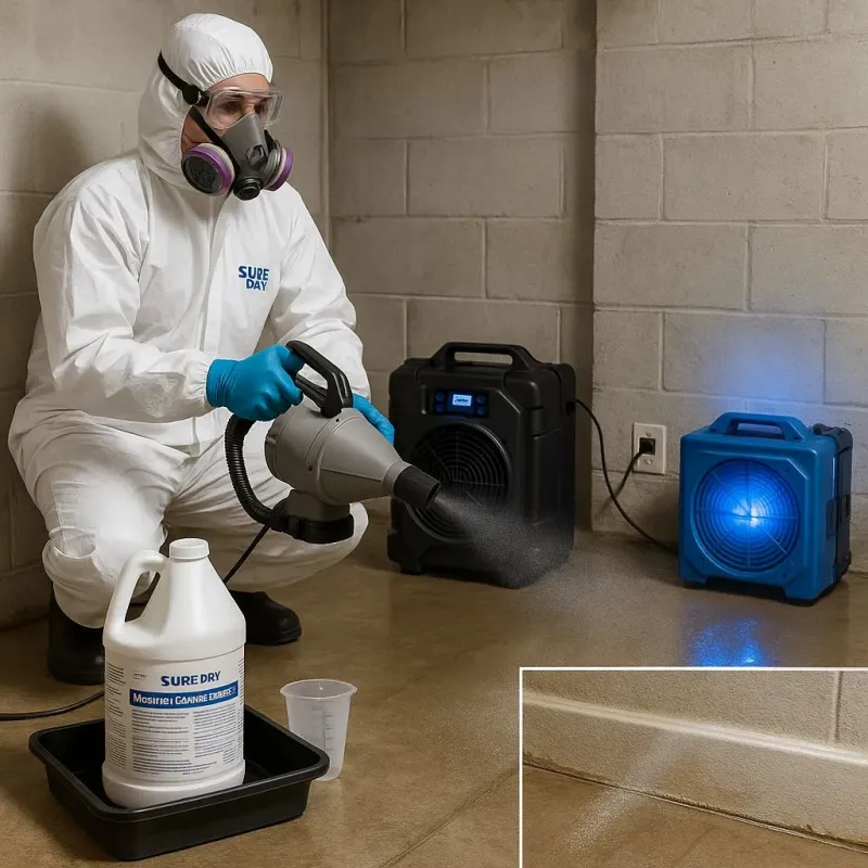 Sanitization and Odor Removal process in Bothell East, WA